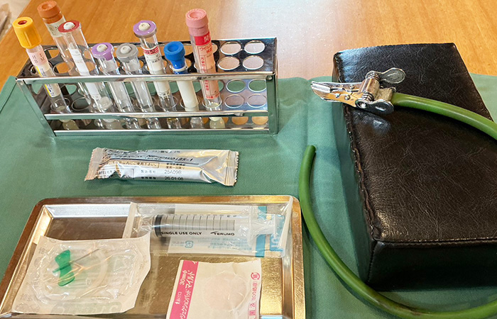 血液検査・尿検査設備